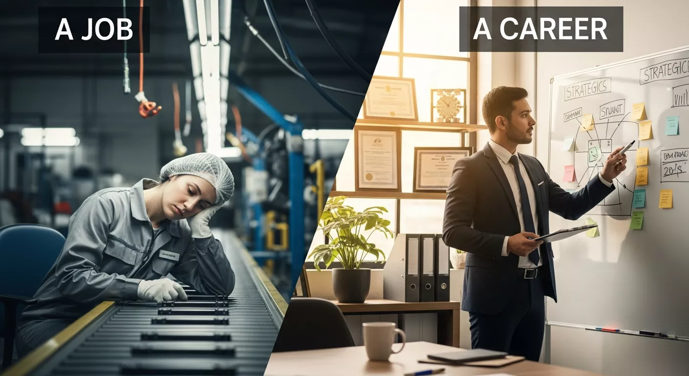 Key Differences Between a Job and a Career