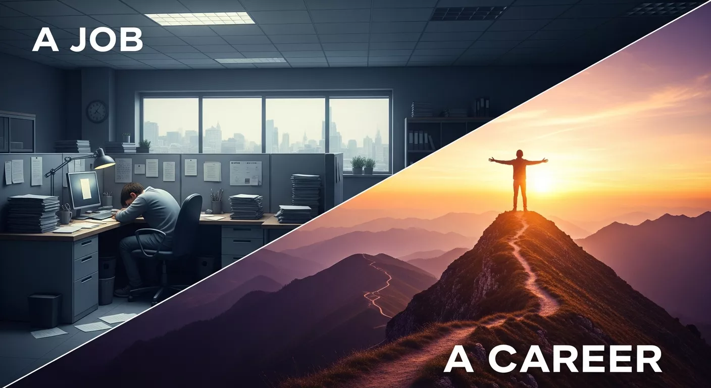 The Real Difference Between a Job and a Career
